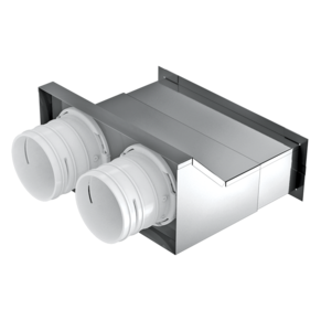 Wall-mounted grill connectors FlexiVent 0832...x2