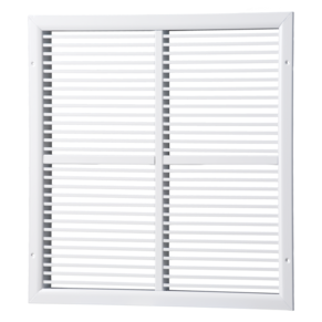 VENTS ONK series single-row grilles with fixed vanes, sectional