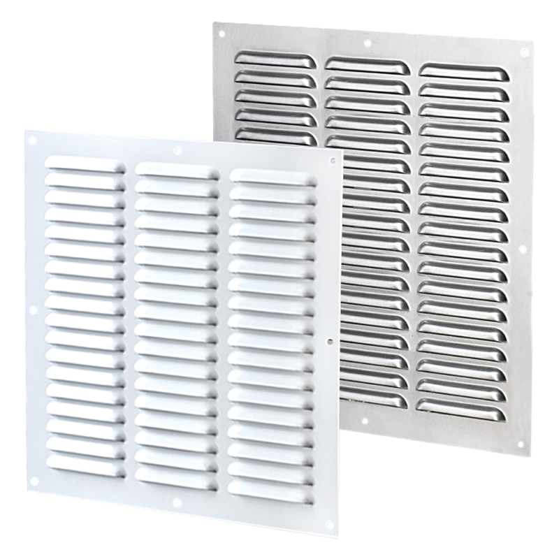 VENTS Supply and exhaust multiple-row metal grilles MVMP series 