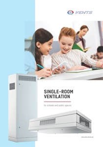 "Single-room ventilation for schools and public spaces" catalog 2022