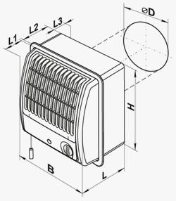 Vents 100 CF 12