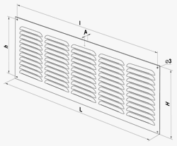 VENTS MVMP 500x250/5