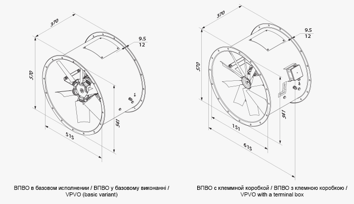 VENTS VPVO-500-4D/0.18-6/25/PAG