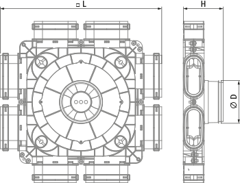 FlexiVent 1060150/52x8