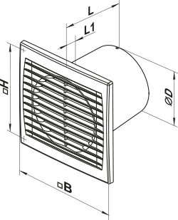 VENTS 150 S (220-240 V/60 Hz)