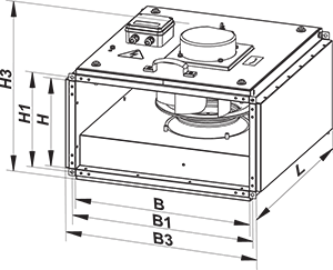 VENTS VKPI 300х150 L1 EC