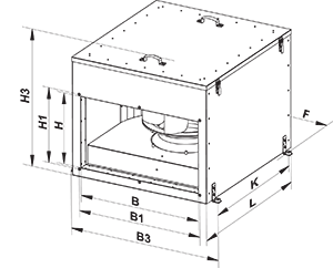 VENTS VKPI 900х500 L3 EC